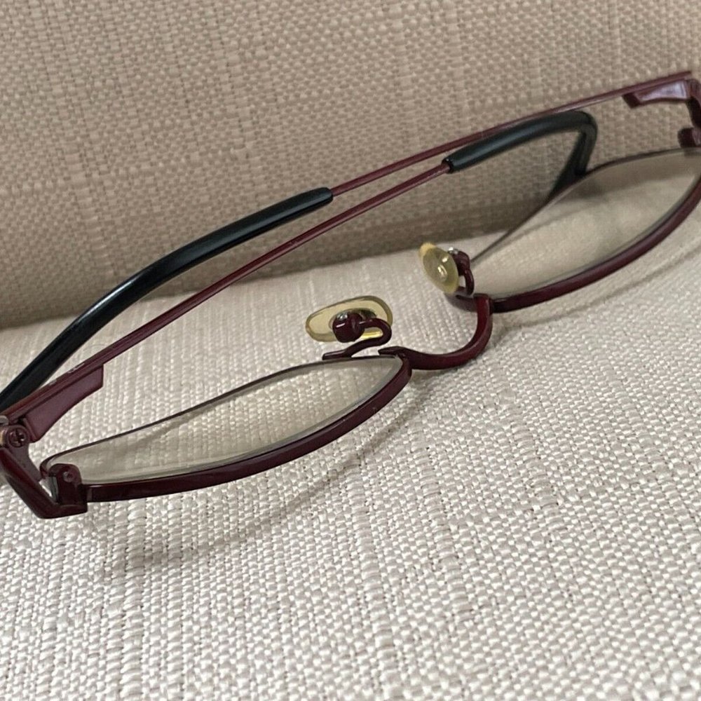 Vintage Ray-Ban Women Glasses Frame Titanium Red … - image 5